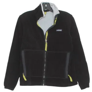 Patagonia Fleece Jacket Black Small Full Zip Vintage Gorpcore Outdoor Hiking Y2K thumbnail 1