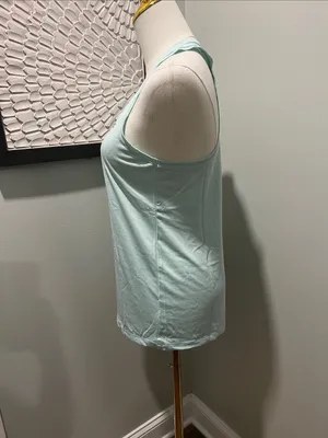 Under Armour Women’s Mint Green Performance Racerback Tank thumbnail 3