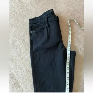 Rock‎ & Republic Women's Kendall Straight Leg Black Denim Jeans Size 10 thumbnail 12