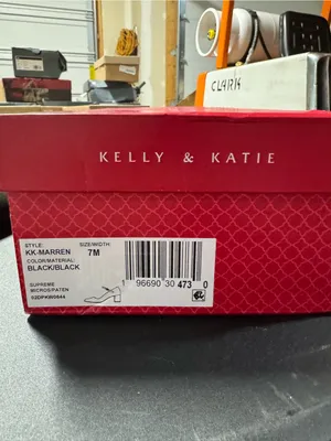 Kelly & Katie Marren Mary Jane Pump 7M New Black thumbnail 2