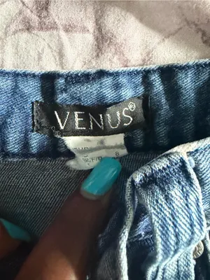 VENUS Denim Blue Jean Shorts thumbnail 2