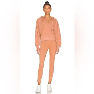 Revolve WELL BEING BEING‎ WELL size small Avalon half zip hoodie organic cotton thumbnail 7