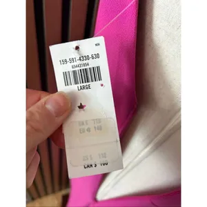 Abercrombie and fitch pink long dress with cut out up sexy size large NEW thumbnail 7