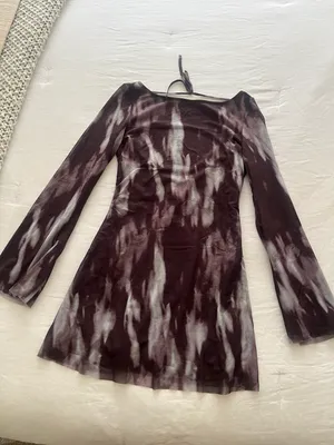 Princess Polly Lukea Long Sleeve Mini Dress thumbnail 4