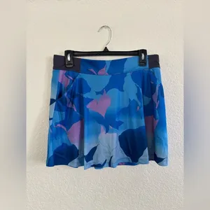 Callaway Skort Medium Blue Purple Floral Opti-Dri TrueSculpt Golf Tennis Skirt thumbnail 8