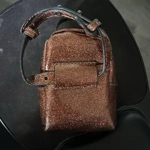 No boundaries mini Glittery copper Mini ankle & wrist Backpack thumbnail 2