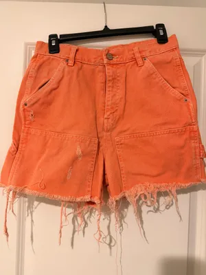 BDG Coral Distressed Cargo Shorts thumbnail 3