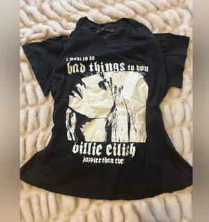Billie Eilish Happier Than Ever Graphic Tee - Short Sleeve thumbnail 1