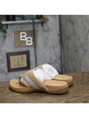 NWT Sperry Womens Daliahfish Flip Flop Thong Sandals 14185896 Tan Brown 8.5M thumbnail 3