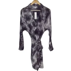 NWT Young Fabulous and Broke Raine Tie Dye Faux Wrap Dress thumbnail 2