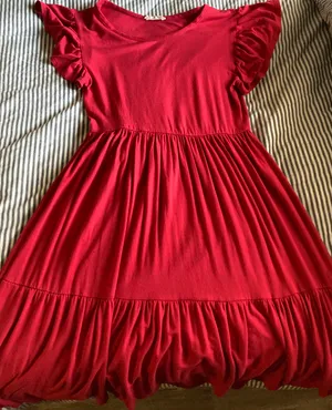 Olivia Rae Comfy Red Dress thumbnail 1