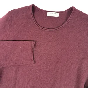 Babaton Merino Wool Long Sleeve Front Tie Sweater‎ thumbnail 2