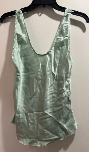 Intimately Free people Elegant Mint‎ Pijama Camisole Top Size M thumbnail 1