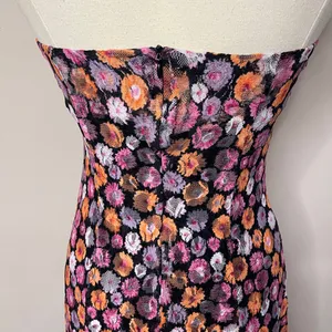 NWOT MISCREANTS Cupid Mini Dress in Orange Pink Lace thumbnail 8