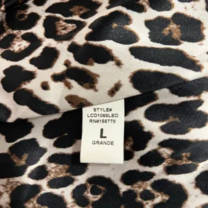 Love Culture Leopard Print Dress Large thumbnail 3