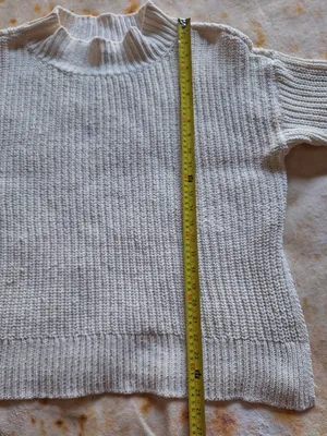 Aerie Cream Chenille Textured Knit Mock Neck Oversized Sweater Size S thumbnail 7