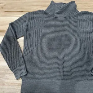 Vince Camuto Olive Grey Pullover Thick Sweater Women’s XS thumbnail 2