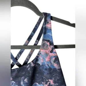 Lululemon Energy‎ Bra Moody Mirage Bark Berry Deep Navy Size 8 thumbnail 4