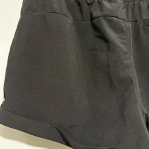 90 Degrees by Reflex Black Running Shorts Women's Size XL. Folded Hem. Pockets. thumbnail 8