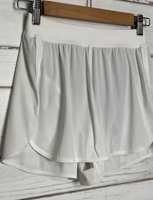 Lululemon Sleek High-Rise Running Short 1.5" Size XXS White W7DIFS thumbnail 1
