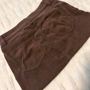Shein Brown Corduroy Skirt thumbnail 3