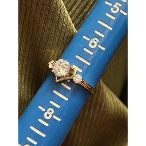 Fashion jewlery gold tone ring size 7 i2 thumbnail 3