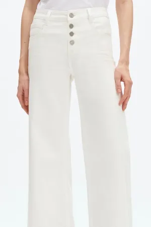 Loft High- Rise Wide-Leg Jeans NWT thumbnail 1