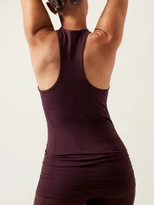 ATHLETA Speedlight Seamless Tank Top - Deep Wine Size XS thumbnail 3