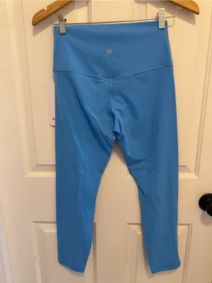 Lululemon Align™ No Line HR Pant 25" Ocean Wave Blue Size 8 thumbnail 4