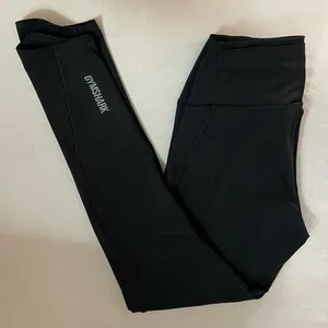 Gymshark Black Leggings Size S Pre Owned excellent used condition thumbnail 6