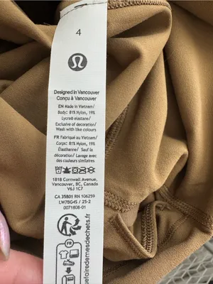 Lululemon Align High-Rise Short 6" Allspice Size 4 NWOT thumbnail 13