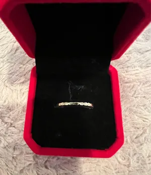 Women’s Golden Stackable Ring Size 7 Gold thumbnail 1