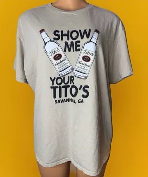 Tito’s graphic print t shirt Gray Size L thumbnail 1