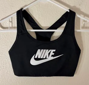 nike black racer back sports bra S thumbnail 1