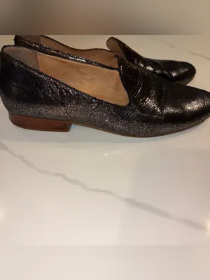 Jack Rogers Audrey Gunmetal Loafers 10 EXC CONDITION thumbnail 8