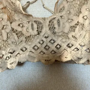 FINAL MARKDOWN Nordstrom Tan Lace Bandeau o s f m thumbnail 6