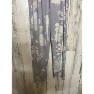 Floral pajama pants Blue thumbnail 3