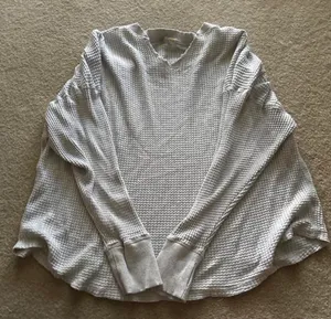 Grey Aerie Waffle Knit || Tag Cut Out thumbnail 1