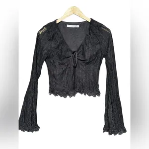 Altar D State Boston Bell Sleeve Lace Top thumbnail 2