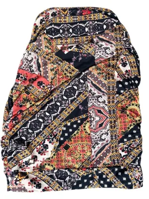 Like New Free People She's Something Else Ruched Jersey Knit Skirt Size Small thumbnail 7