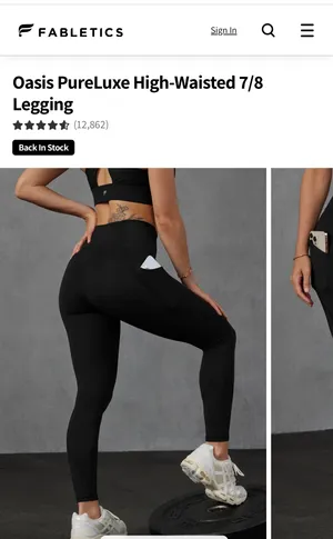 Fabletics Highwaisted PureLuxe Leggings thumbnail 2