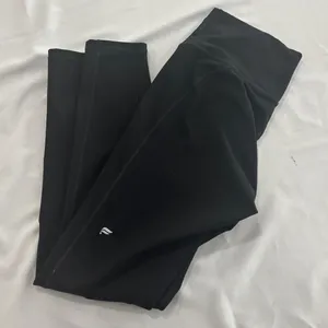 Fabletics PowerHold High Waisted Compression Leggings Black Women 7/8 Length thumbnail 3
