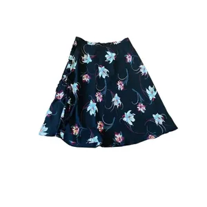Anthropologie w5 Lillium floral ruffle detail skirt medium thumbnail 4