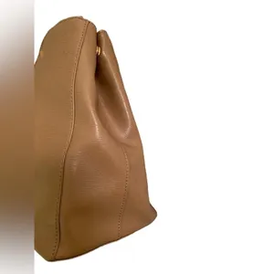 Lauren Ralph Lauren Leather Newbury Tan Tote Bag. thumbnail 6