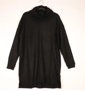 NWT Lulus Black Sweater Dress Size Small thumbnail 2