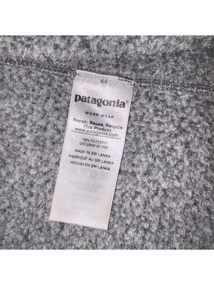Patagonia $129 NEW Womans M Gray Fleece Vest Better Sweater Outdoor Full Zip Med thumbnail 6
