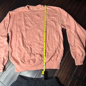 Elastic waist shorts and sweater set Los Angeles Apparel athletic basic beach thumbnail 4