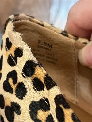 Sperry Leopard Print Flats with Gold Accent thumbnail 12