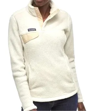 Patagonia Women's Re-Tool Snap-T Pullover Fleece Top -‎ Polartec Thermal M thumbnail 1