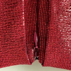Eliza J Cocktail Dress Capelet Sleeve NWT Ruched‎ Sparkly Red Draped Back Size 8 thumbnail 13